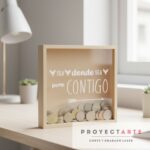 Caja alcancía de 24x24