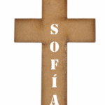 cruz recta con nombre