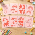 Pack Stencils Decorativos Infantil