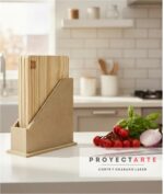 Tablas de cocina con soporte Vertical