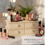 Set 2 Cajoneras Proyectarte Organizador Cosméticos 4 Cajones