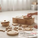 Juego De Cocina Proyectarte, Mdf, Múltiples Piezas + Anafe