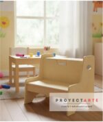 Banquito con laterales agarre