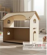 Casa Madera Proyectarte Para Muñecas Barbie