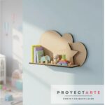 Repisa nube y estrella