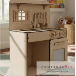 Cocina Juguete Infantil De Madera Proyectarte, Niños, Niñas