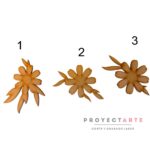 Margaritas con hojas