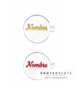 Pack 20 círculos con perforación en acrilico de 1.5mm - Image 2