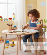 Silla Infantil Proyectarte, Banquito Madera Animales, Niños - Image 4