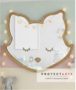 Espejo Infantil Niños Proyectarte, De Pared, Madera, Diseños - Image 3