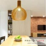 Lámpara Lumina Techo Colgante Proyectarte, Madera, Diseños