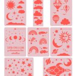 Pack Stencils Decorativos Cielo