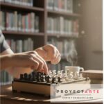 Juego Ajedrez Proyectarte, Tablero + Piezas Madera 18x18cm