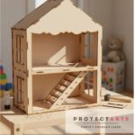 Casa Muñecas Pequeñas 8-10cm