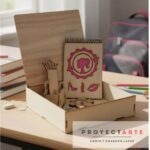 Kit Infantil Proyectarte Libreta Harry Potter O Barbie Niños