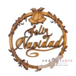 Corona feliz navidad