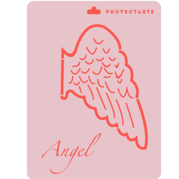 Stencil Ala de Ángel