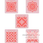 Stencil kit de mayólicas