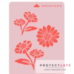Stencil Girasoles