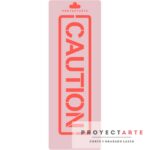 Stencil  Caution