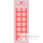 Stencil patrón cuadriculado