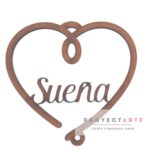 Corazón con mensaje