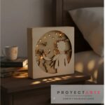 Lámpara led El Principito 3D