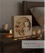 Lámpara led El Principito 3D