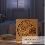 Lámpara led Peter Pan volando 3D