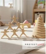 Juegos de encastres redondos y equilibristas