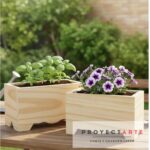 Set de dos jardineras