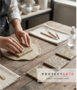 Set 4 Texturizadores Proyectarte, Porcelana Fría, Sellos