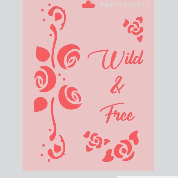 Stencil Wild & Free