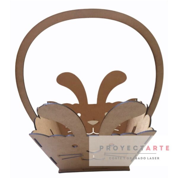 Canasta conejo de Pascua