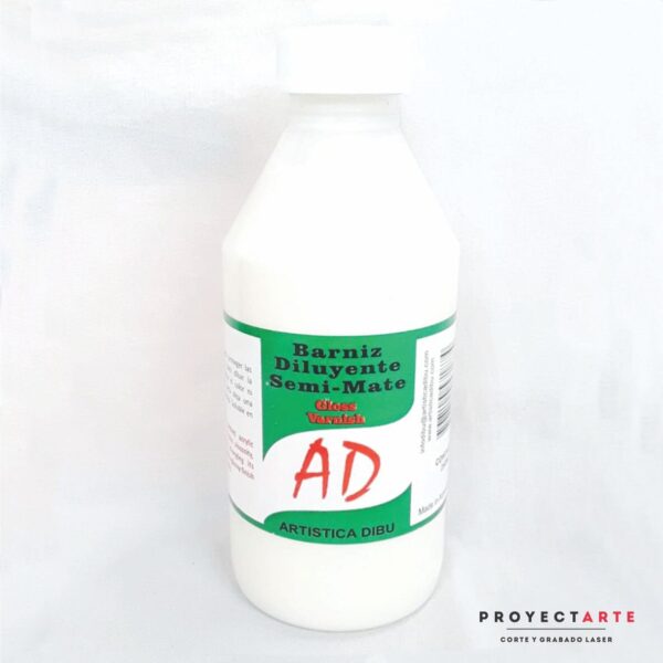 barniz acrilico semi mate 250ml