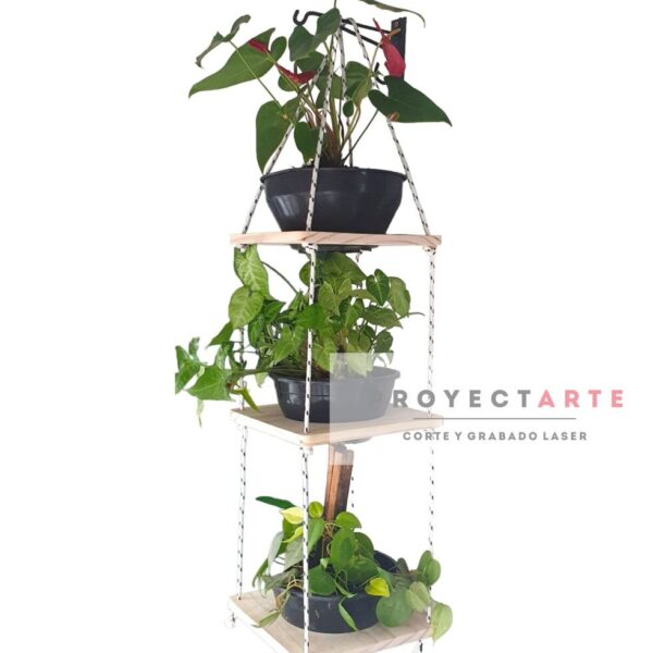 Tabla de madera para plantas