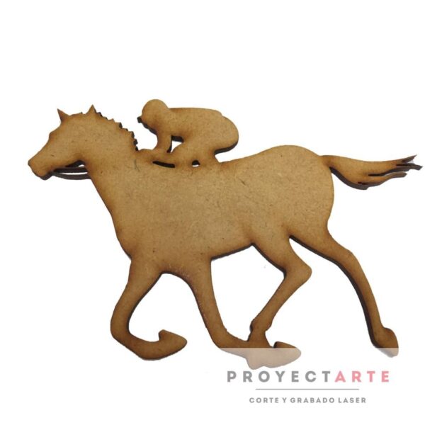 Caballo con jinete