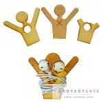 Hombrecito porta auriculares