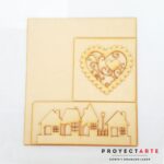 Cuadro casas Holandesas