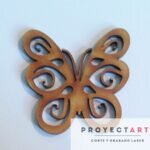 Mariposa espiral alta