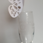 mariposa calada sitial para copa 9cm alto