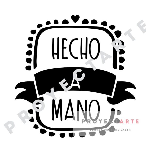 Sello hecho a mano