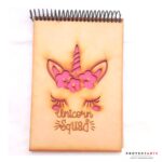 Libreta Vertical Unicorn Squad