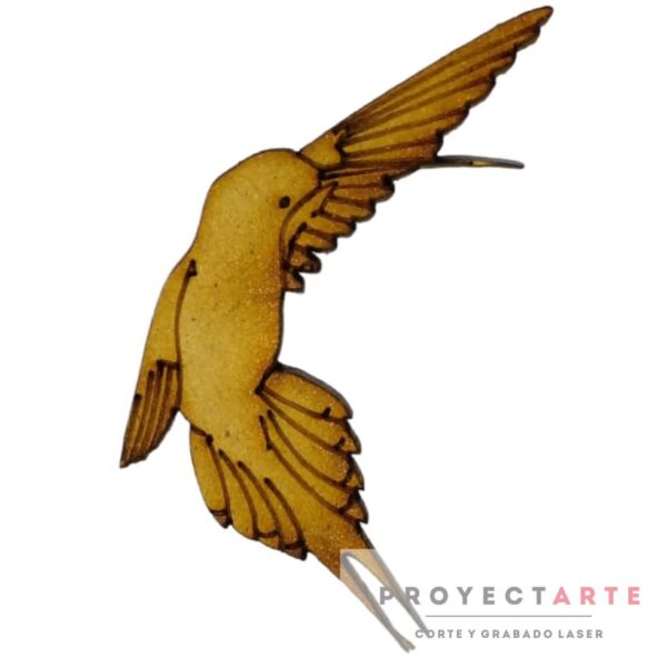 Colibri de costado