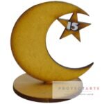 luna con estrella y 15