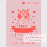 Stencil Feliz San Valentín