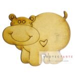 hipopótamo con corazón