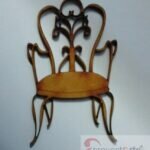 silla antigua de estilo