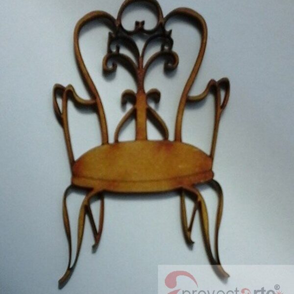 silla antigua de estilo