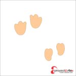 huellas de piolin y silvestre el par